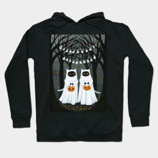 Spooky Ghosty Twins Hoodie